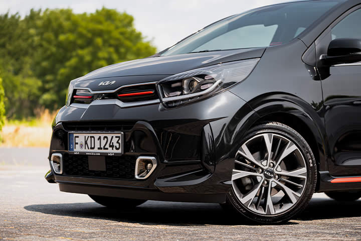 Kia Picanto, Aussenansicht, vorne, links