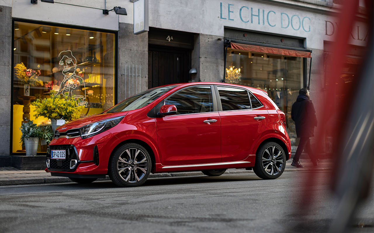 Kia Picanto kørsel i byen