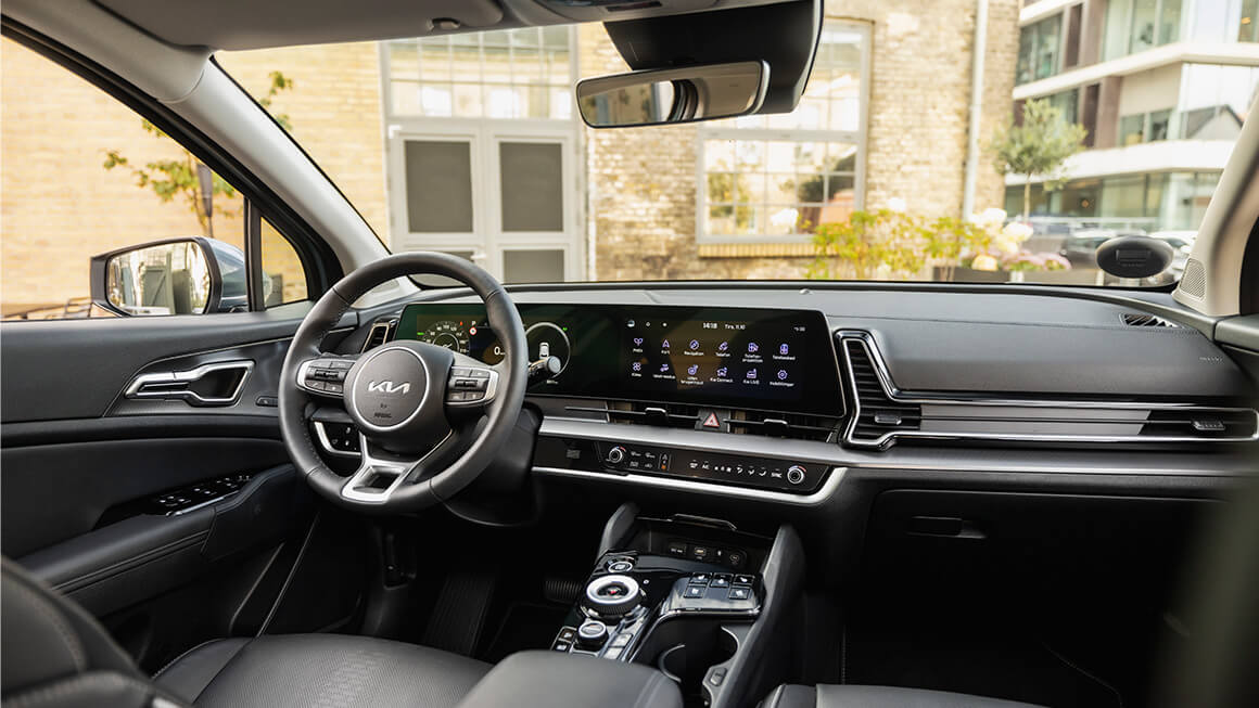 kia sportage premium cabin