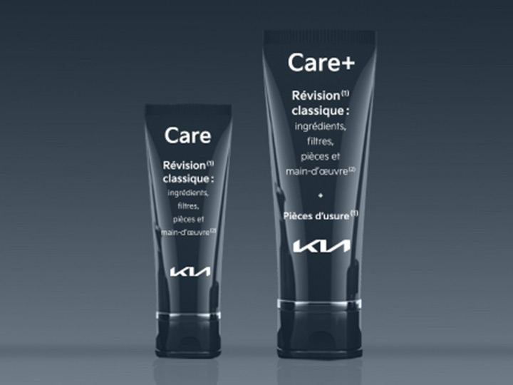Contrats d'entretien Care et Care+