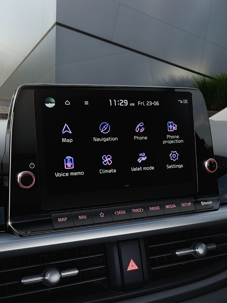 Technologies embarquées Kia Picanto First Edition.
