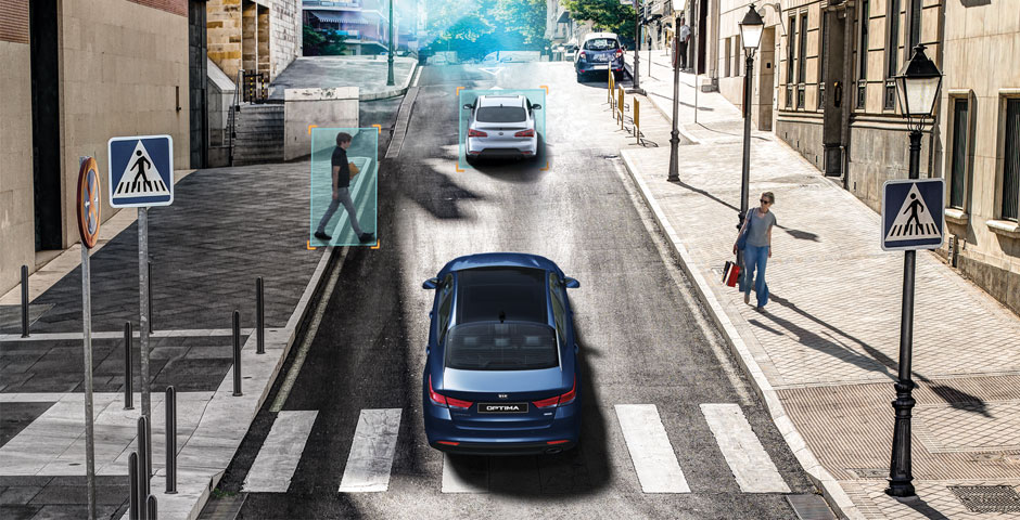 Kia Drive Wise technology Autonomous Emergency Braking