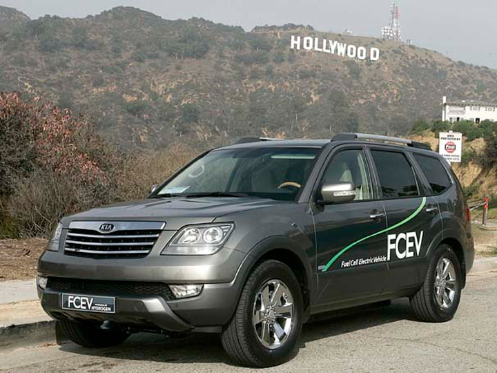 Kia Mohave fuel-cell electric vehicule