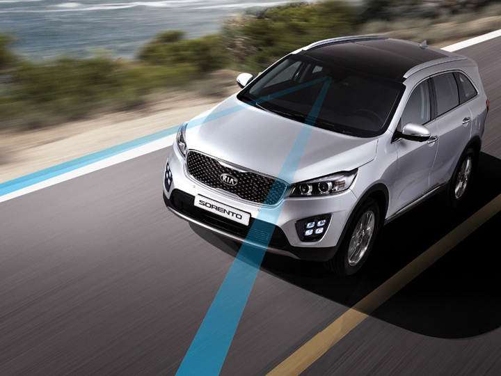 Σύστημα προειδοποίησης αλλαγής λωρίδας Kia Sorento