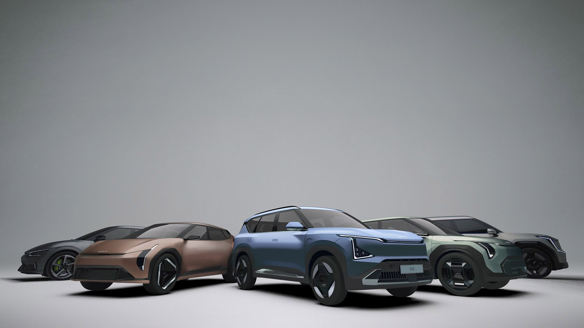 Das Kia EV Lineup