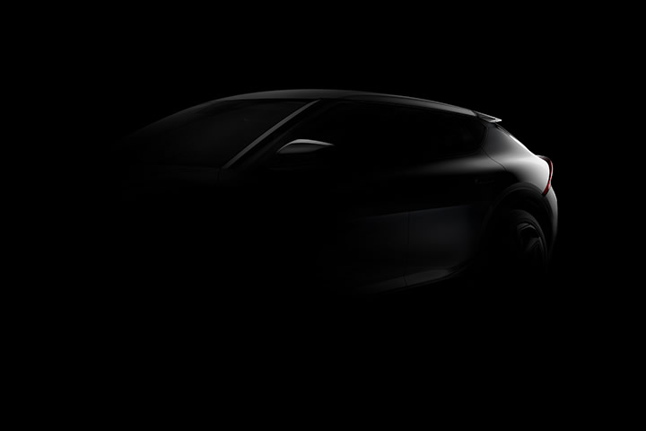 The new Kia EV6 rear view