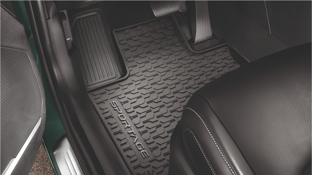 All-weather mats.