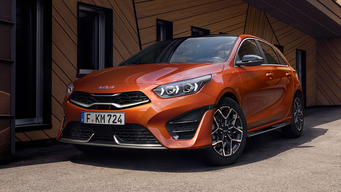 The Kia Ceed. Spacious and striking in equal measure