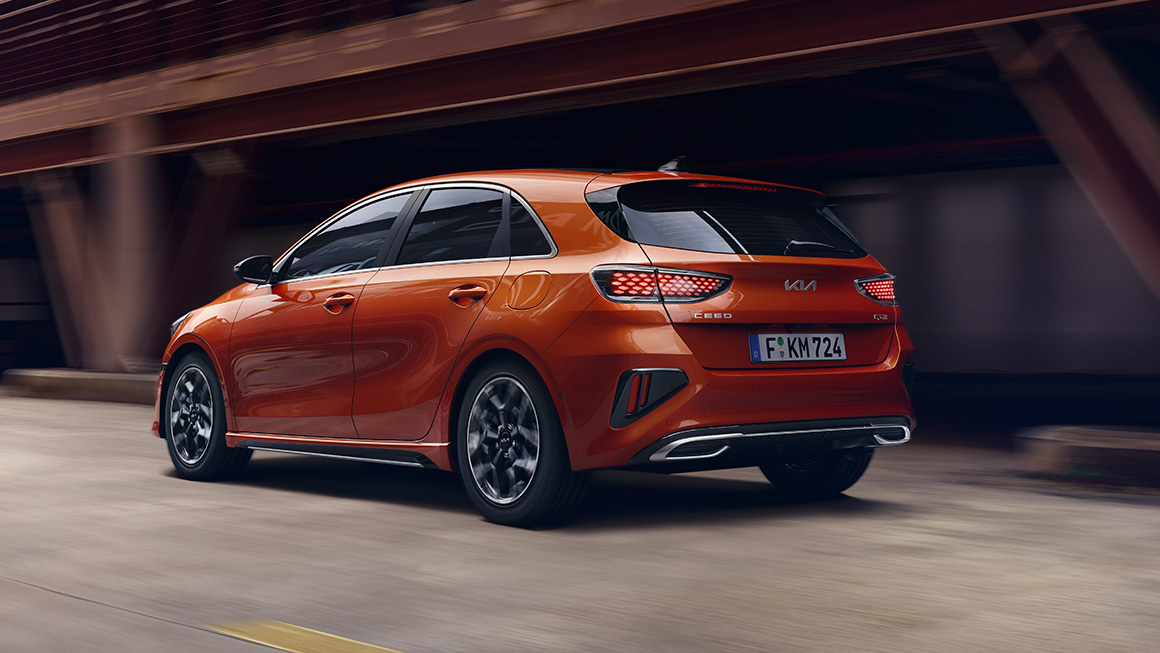 The Kia Ceed. Beaming with power and confidence