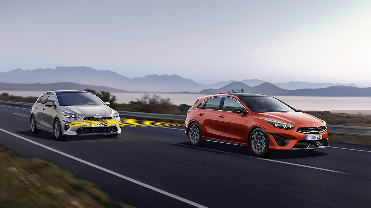 Kia ProCeed Blind-Spot Collision-Avoidance Assist