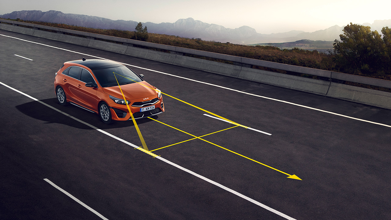 Kia ProCeed Lane Following Assist
