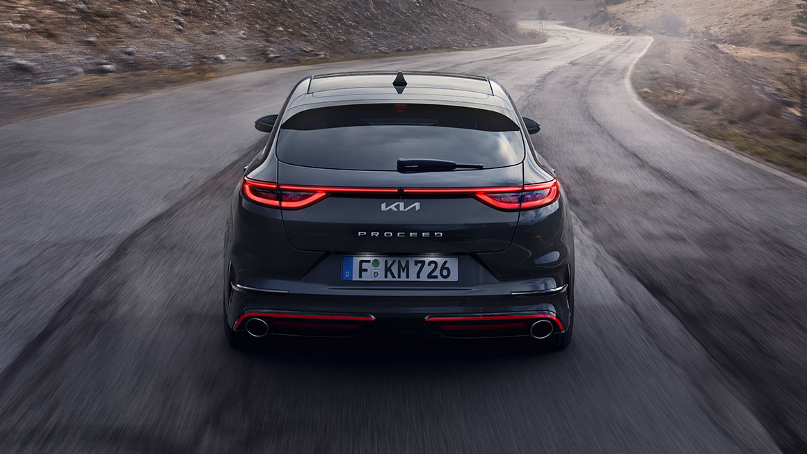 Kia ProCeed GT design achterzijde