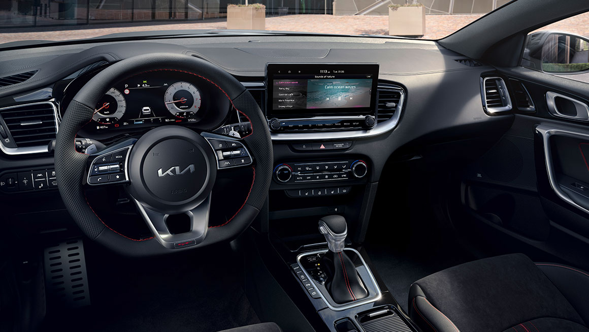 Kia ProCeed verfijnde cabine