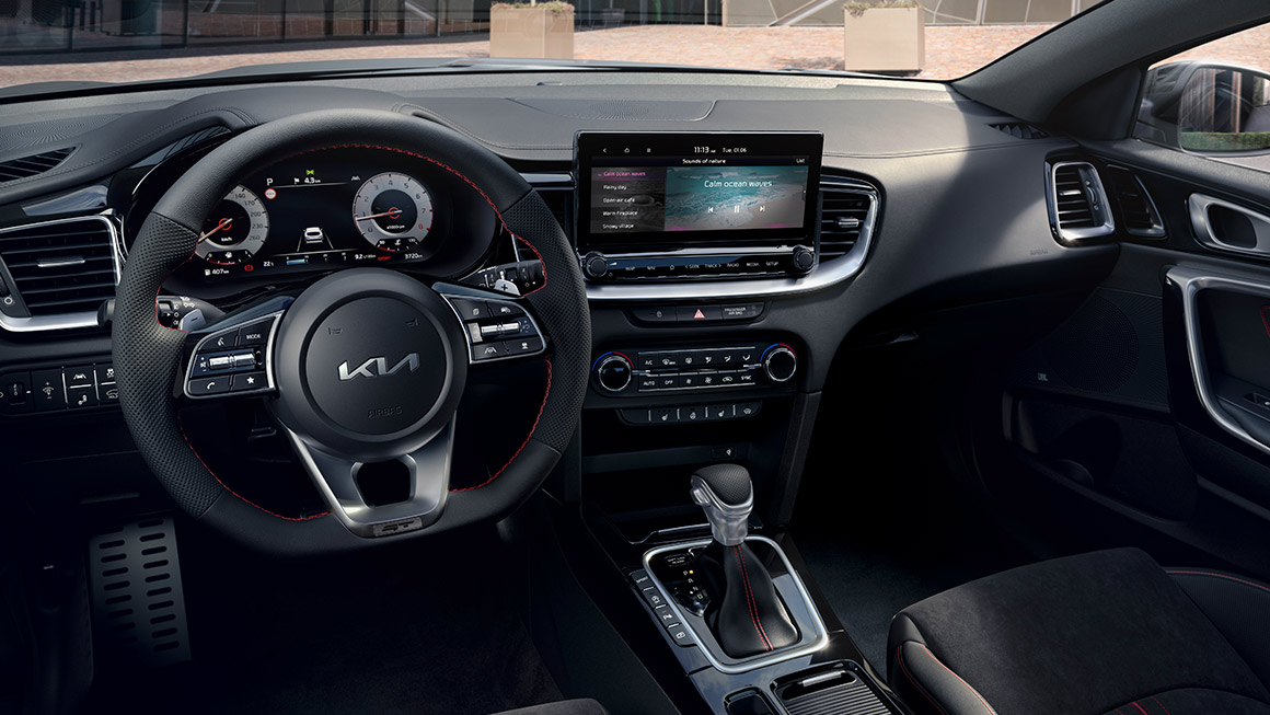 Kia ProCeed sophisticated cabin