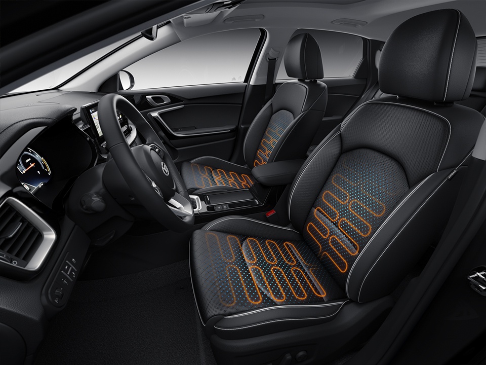 Instruments de conduite de la kia ceed sportswagon