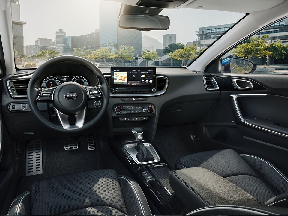 Intérieur de la kia ceed sportswagon