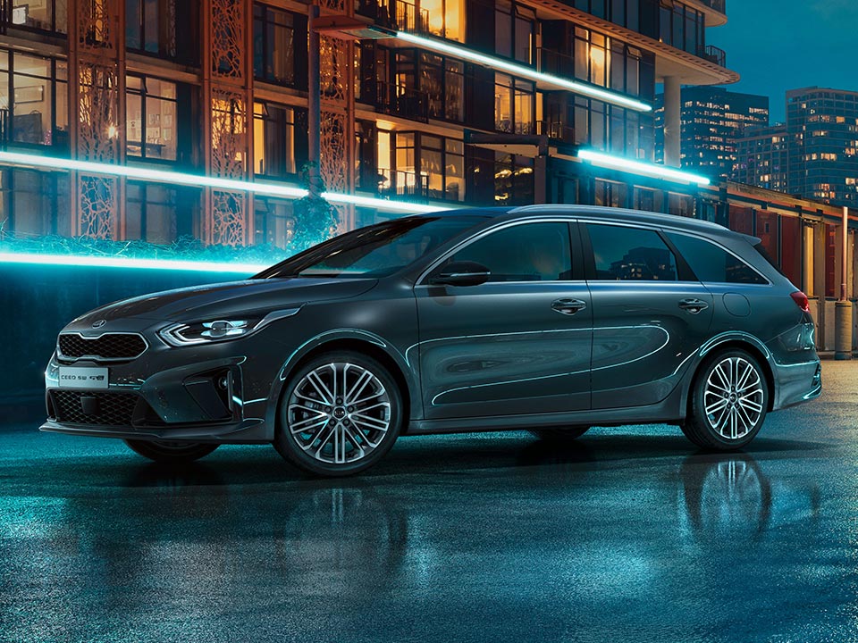 Extérieur de la Kia Ceed Sportswagon GT Line