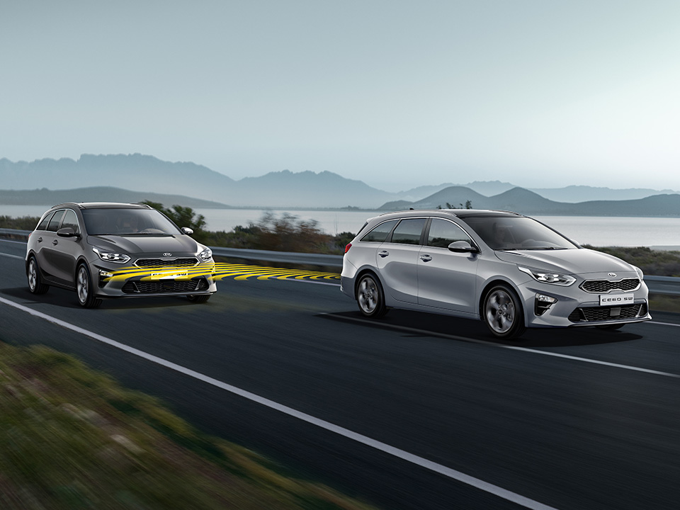 kia ceed sportswagon blind spot collision warning