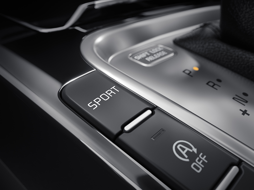 Sélecteur de mode de la kia ceed sportswagon