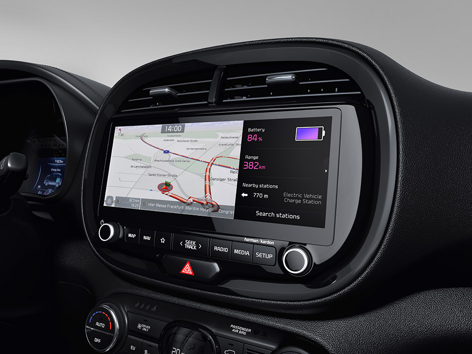 Kia e-Soul - 10,25” touchscreen navigatie