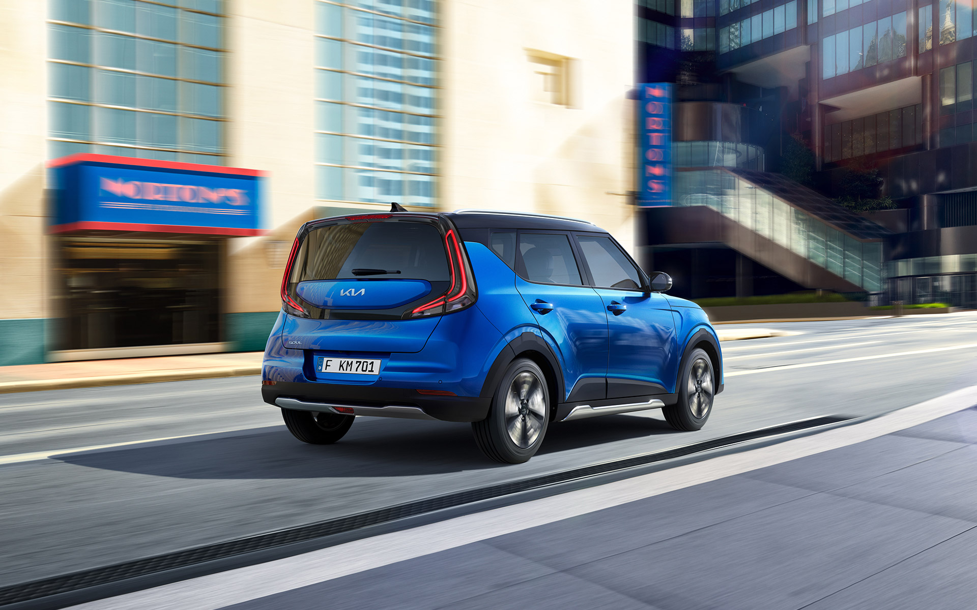 Kia e-Soul - achterzijde