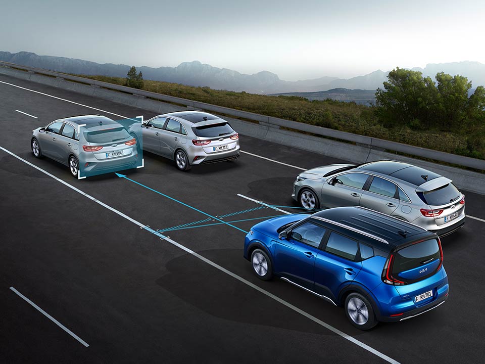 Kia e-Soul - Autonome rijbaanvolgassistentie