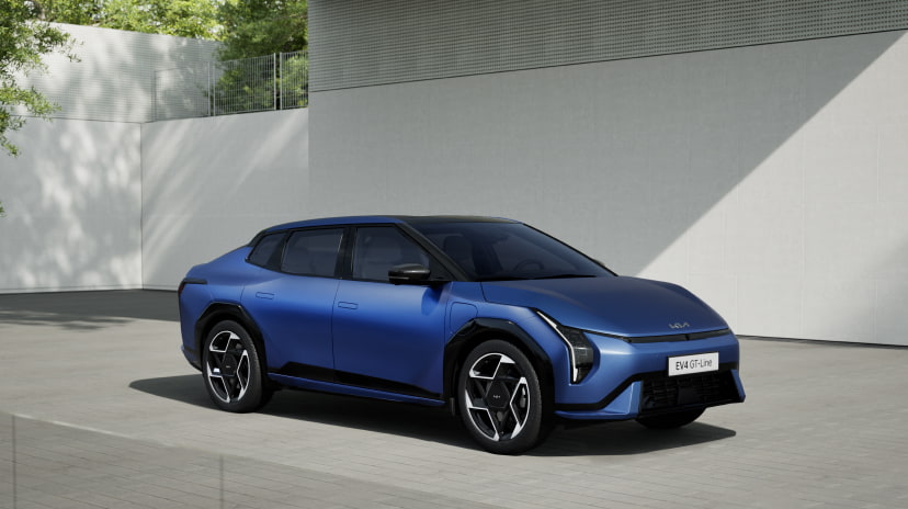 The Kia EV4 Fastback GTL