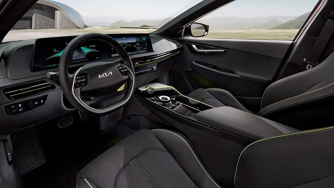 EV6 GT spacious interior