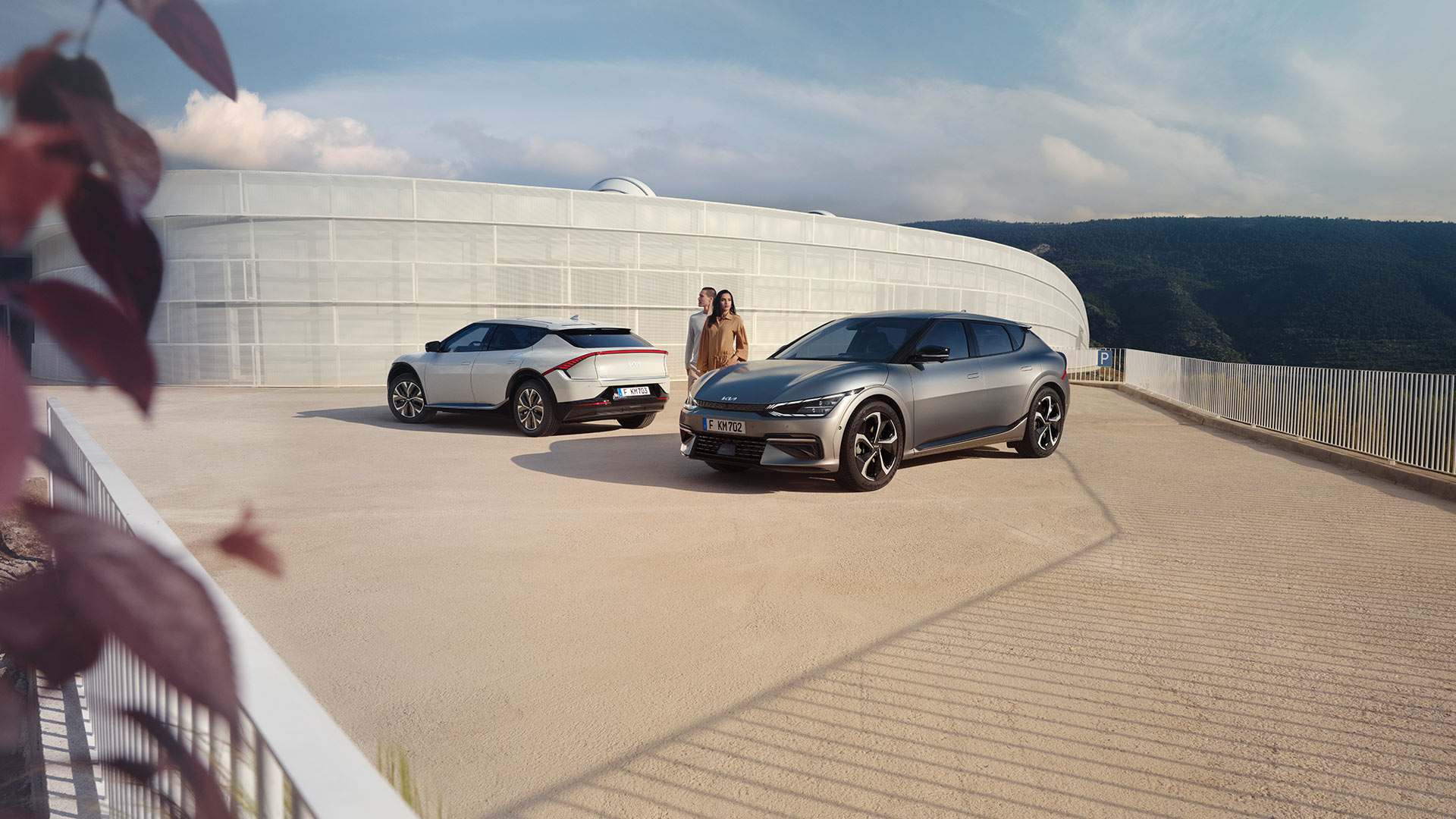 The fully electric KIA EV6 