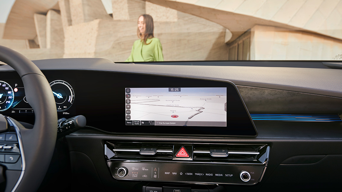 Kia Connect Live-tjenester og nettbaserte tjenester
