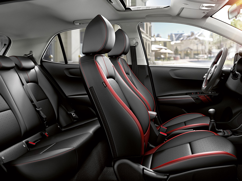 Kia Picanto spaciousness 