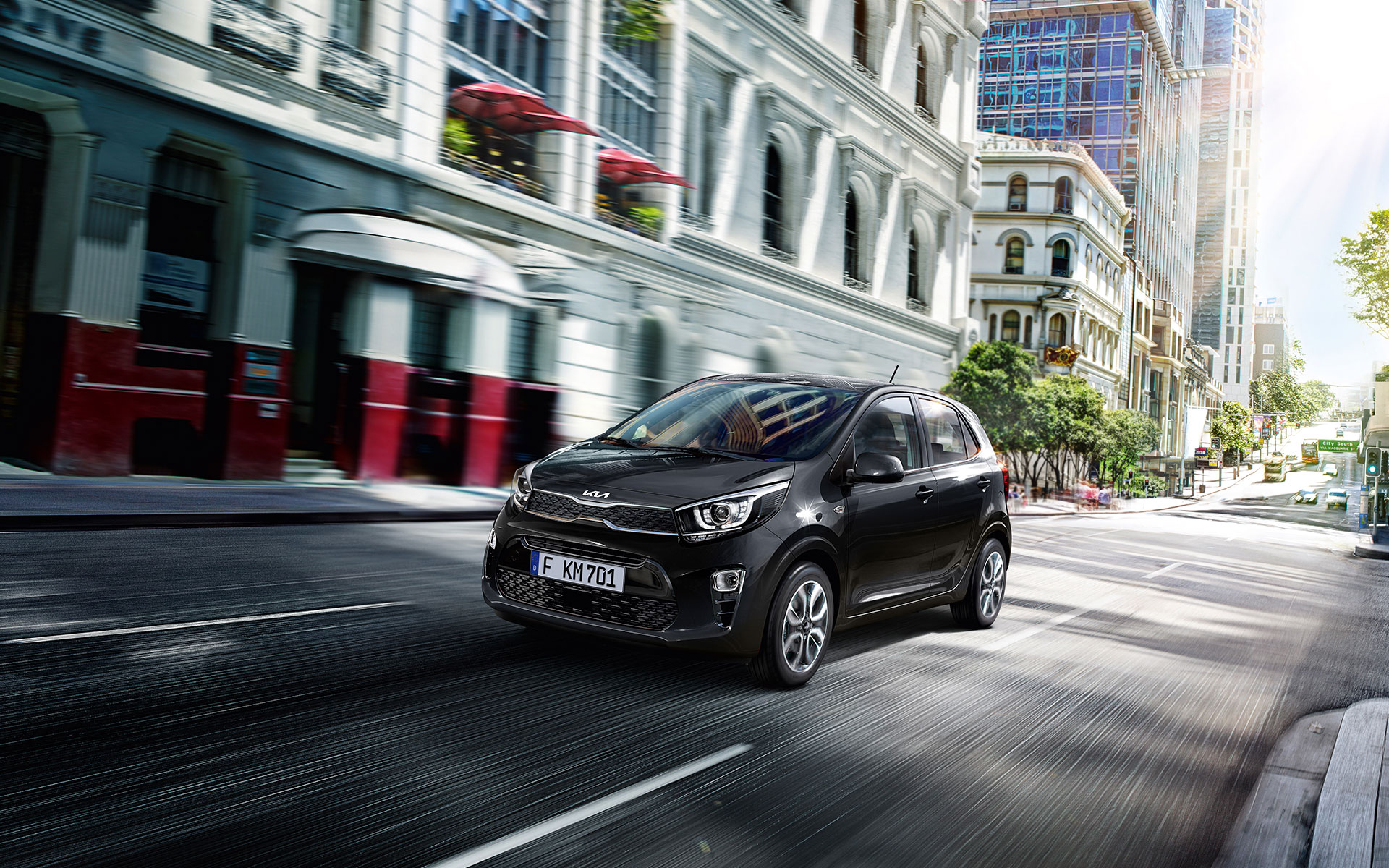 Kia Picanto. Conducción por ciudad.