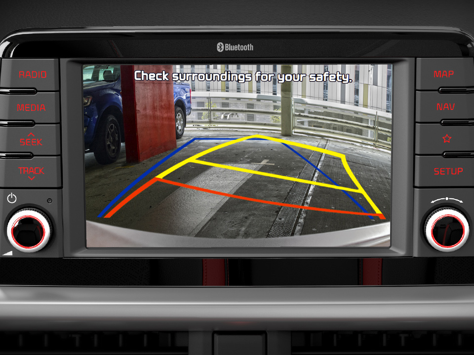 Advanced rear view camera