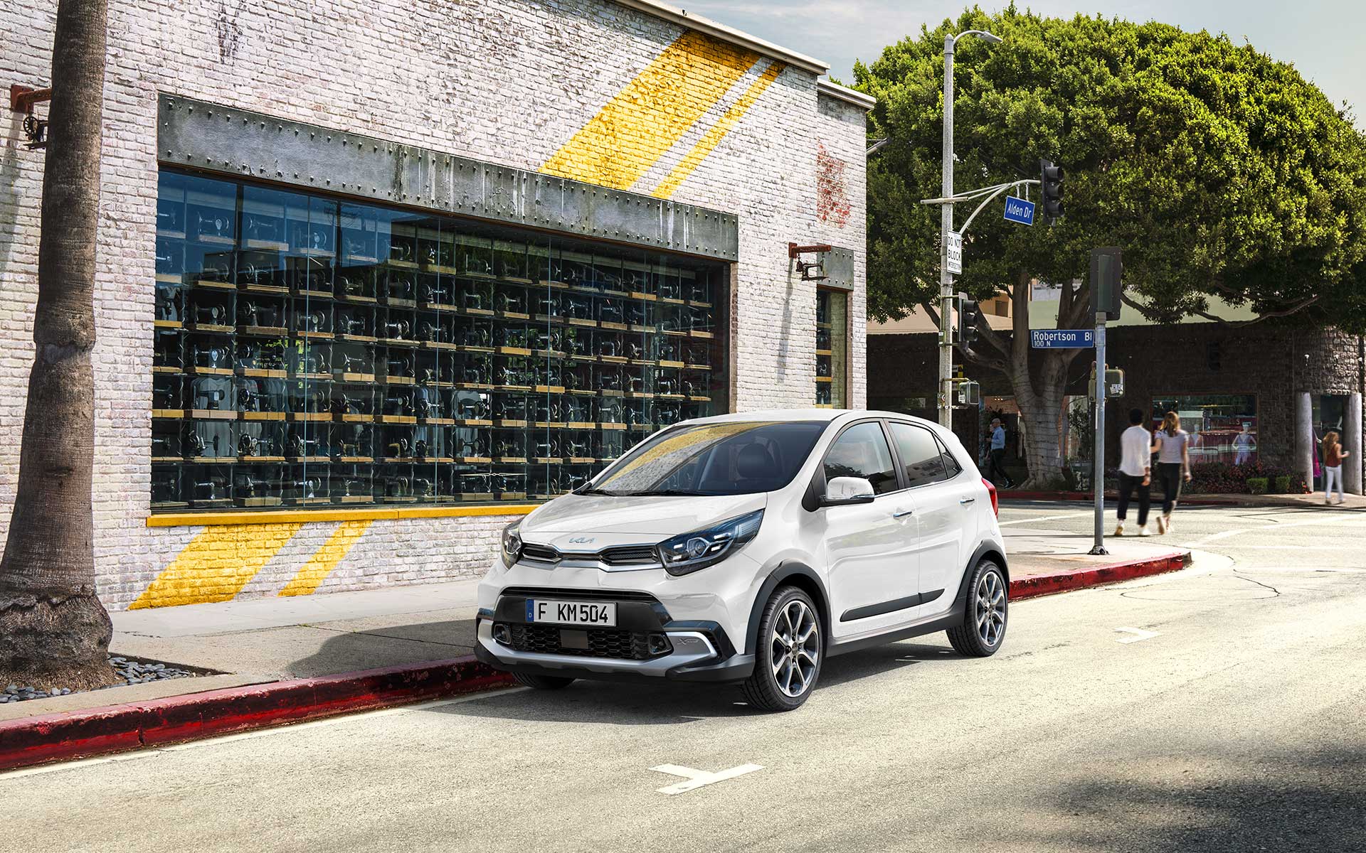 L’extérieur de la Kia Picanto X-Line 