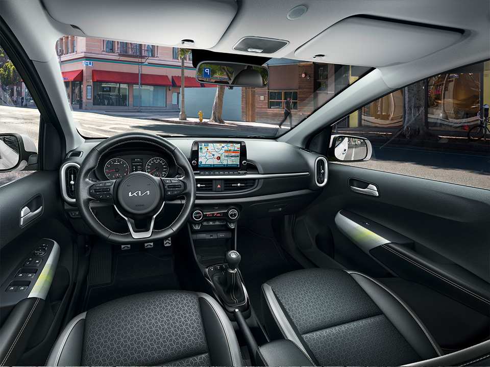 L’intérieur de la Kia Picanto X-Line 