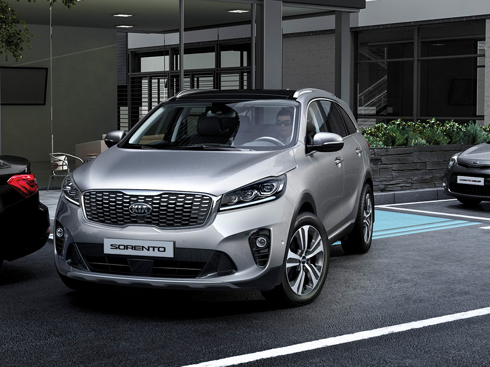 Kia Sorento - Aide au stationnement parallèle