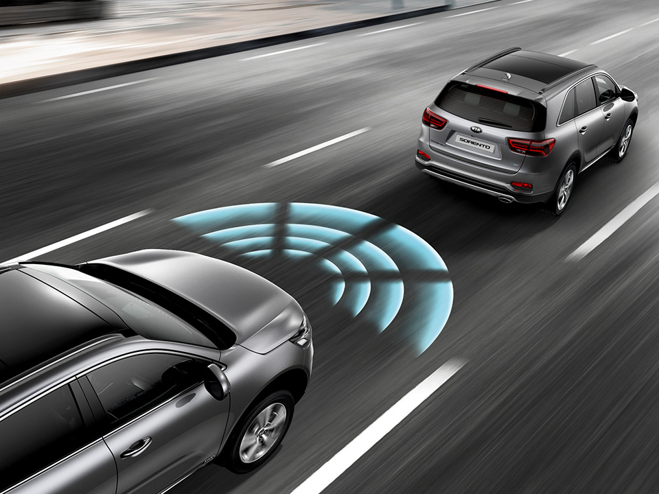 Kia Sorento - Régulateur de vitesse intelligent avancé