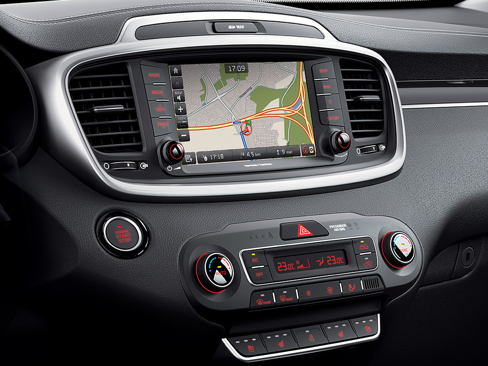 Kia Sorento infodivertissement