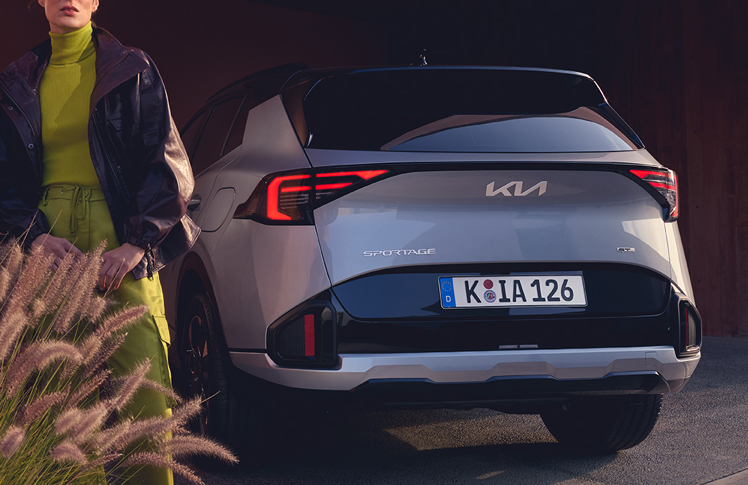 Upscaled rear design details