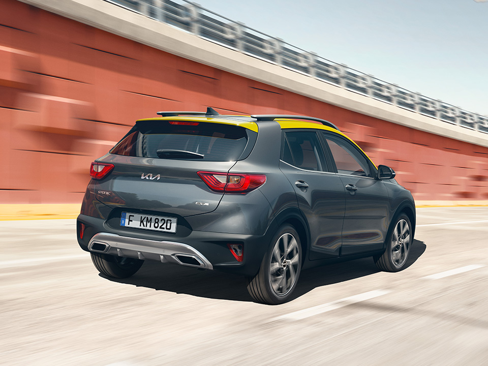 Nieuwe Kia Stonic GT Line sportieve achterbumper
