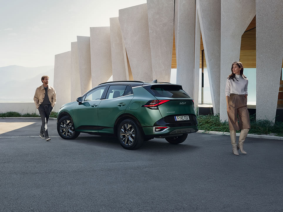 Η πίσω όψη του ολοκαίνουργιου Kia Sportage