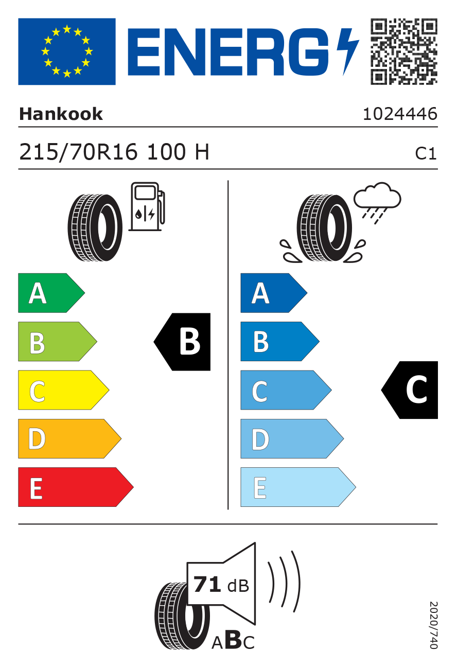 Kia Tyre Label