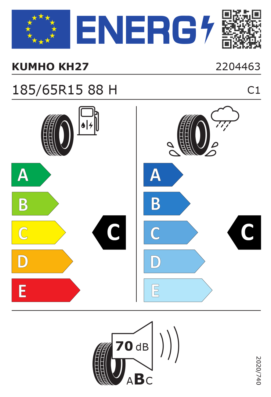 Kia Tyre Label