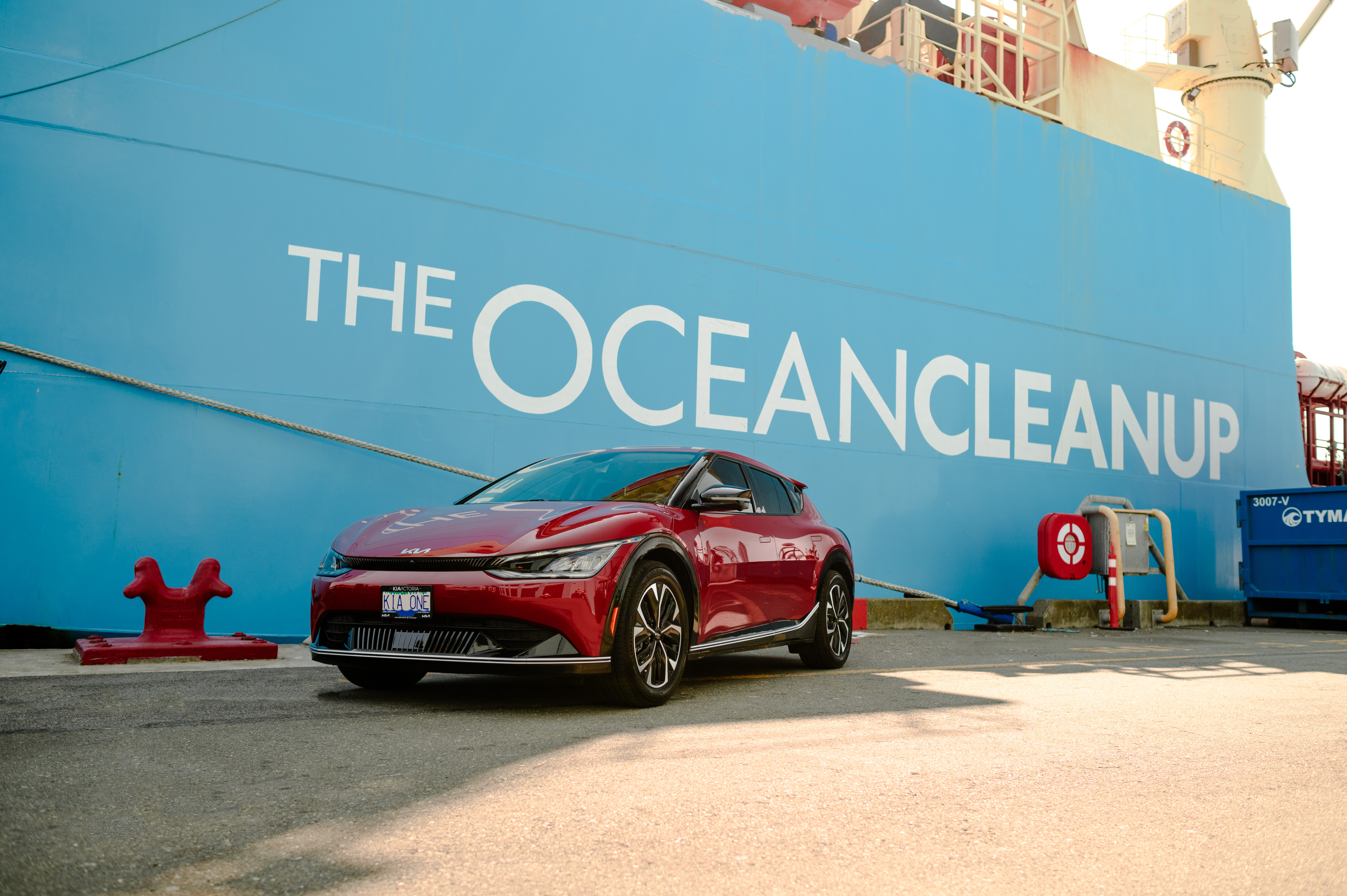 ocean clean up kia ev6