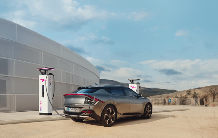 Kia charge app visual