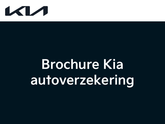 Brochure Kia autoverzekering