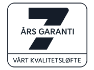 7 ÅRS GARANTI