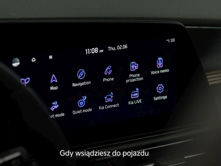 Funkcja „Wyślij do pojazdu”