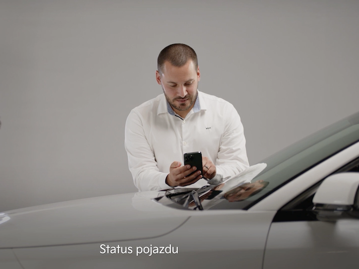 Sprawdzanie statusu pojazdu 