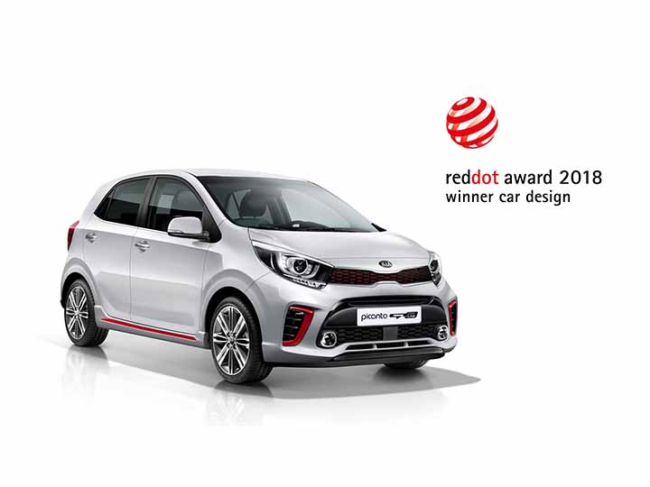 Bil Kia Picanto red dot award